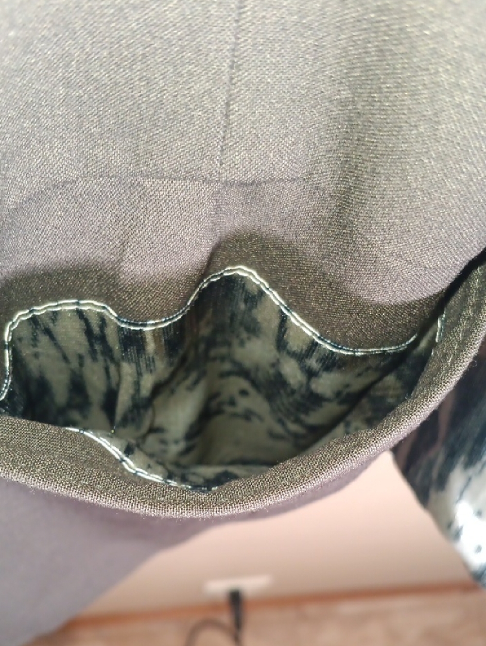 Womens Black Single-Button Blazer - Picture 7 of 12